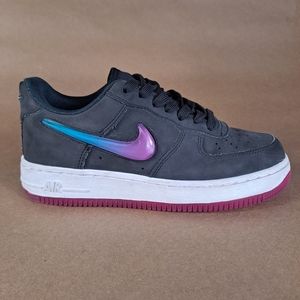 Nike Air Force 1 Jewel Swoosh Fuchsia Womans 5.5